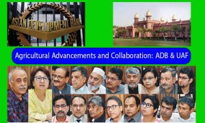 collaboration between the Asian Development Bank and the University of Agriculture Faisalabad