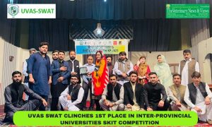 1st Position in Inter provincial Universities Skit Urdu