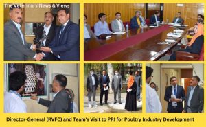 Director-General (RVFC) and Team's Visit to PRI for Poultry Industry Development