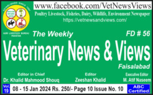 The Veterinary News and Views Weekly has published Issue No. 10, Vol. 19