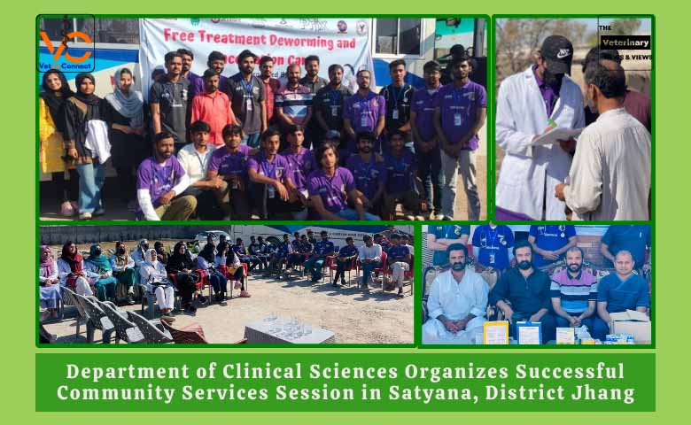 Department of Clinical Sciences Organizes Successful Community Services Session in Satyana, District Jhang
