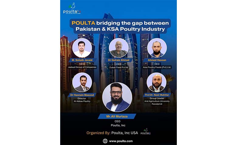 Poulta, Inc. Bridging the Gap Between Pakistan and Saudi Arabia’s Poultry Industry