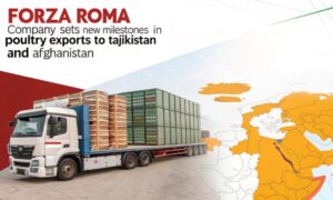 Forza Roma Achieves Major Milestone in Poultry Exports to Tajikistan & Afghanistan