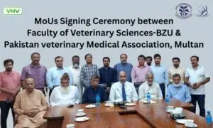 MoUs Signing Ceremony Between BZU Veterinary Sciences & PTVMA Multan