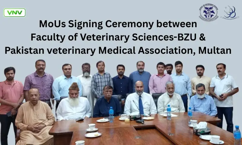 MoUs Signing Ceremony Between BZU Veterinary Sciences & PTVMA Multan