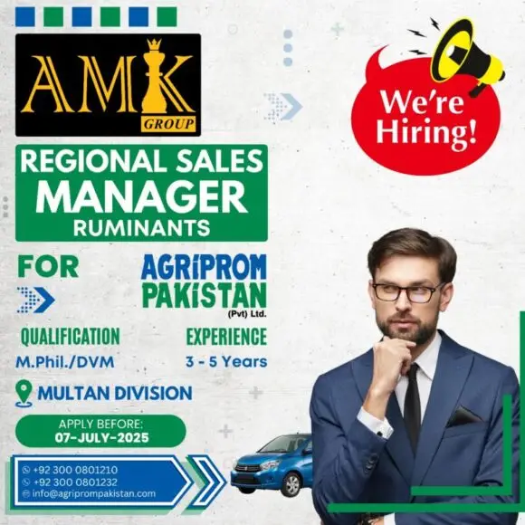 Regional Sales Manager Job - Multan