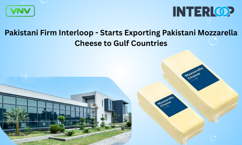 Pakistani Firm Interloop Begins Export of Mozzarella Cheese to Gulf Countries