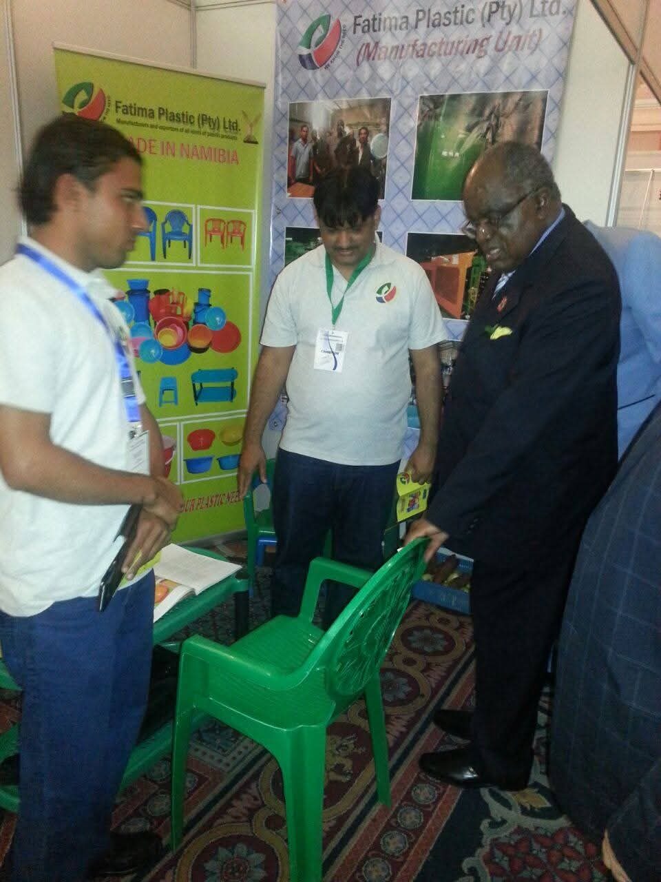 Official visit to factory