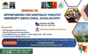 Seminar on Opportunities for Northeast Forestry University (NEFU) China Scholarships at UAF