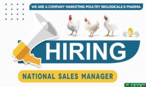 National Sales Manager Job in Poultry Pharma Company Pakistan