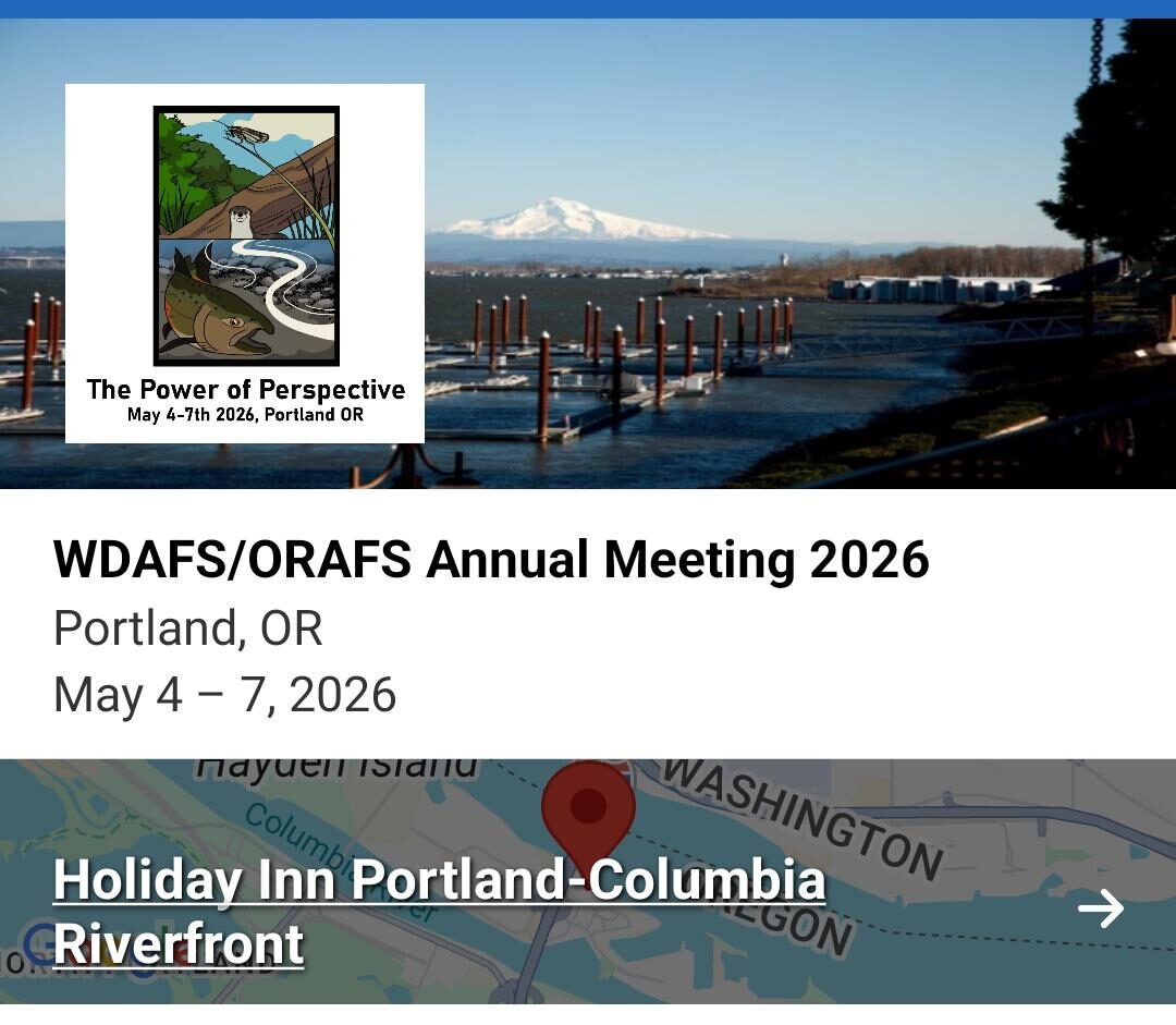 WDAFS ORAFS Annual Meeting 2026 Portland Oregon Event Banner