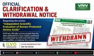 Official Clarification & Withdrawal Notice | ILVO Disassociates Data | VNV