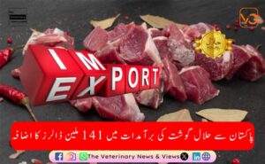 حلال گوشت کی برآمدات میں 141 ملین ڈالرز کا اضافہ