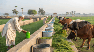 دودھ اور گوشت کی پیداوار بڑھانے کے لیے متوازن خوراک کے آزمودہ مشورے