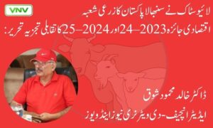لائیوسٹاک نے سنبھالا پاکستان کا زرعی شعبہ اقتصادی جائزہ 2023–24 اور 2024–25 کا تقابلی تجزیہ تحریر
