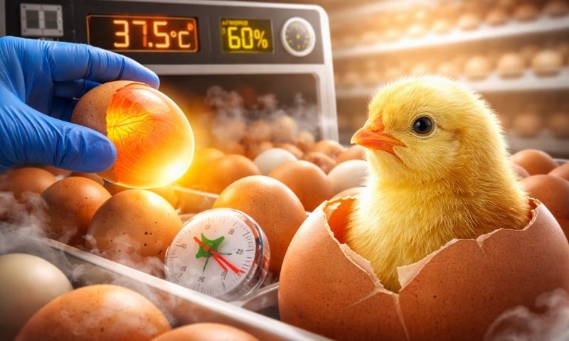 مرغی کے انڈوں کی کامیاب ہیچنگ کا سائنسی طریقہ | مکمل گائیڈ