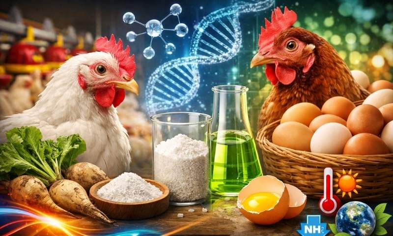 بیٹین نیوٹراسیوٹیکل: پولٹری نیوٹریشن میں سائنسی فوائد اور استعمال