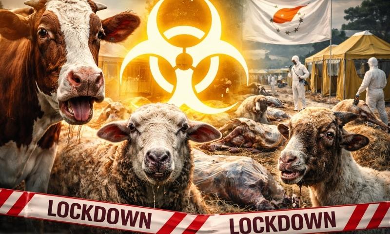 Cyprus FMD Outbreak 2026 | UK Imposes Import Restrictions After Foot and Mouth Cases