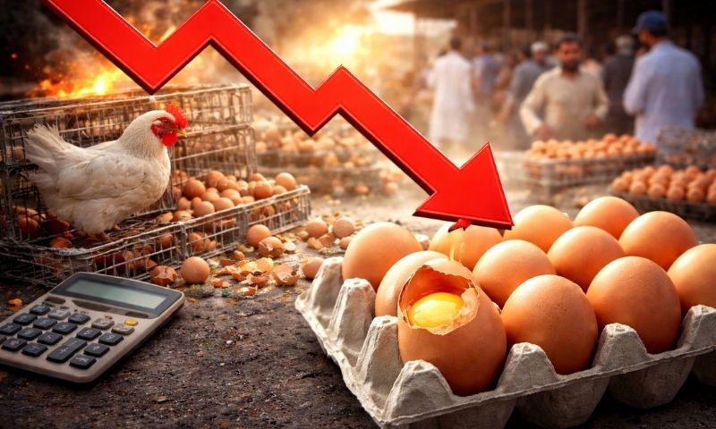 Pakistan Egg Price Crash 2026: Why Poultry Farmers Are Facing a Market Shock