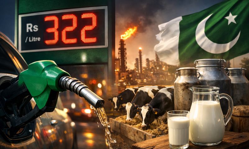 ایندھن کی قیمتوں میں اضافہ: پاکستان کے ڈیری سیکٹر اور دودھ کی قیمتوں پر اثرات