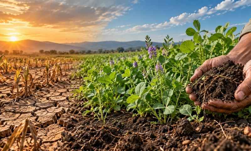 مٹی کی صحت، موسمیاتی تبدیلی اور سبز کھاد کے فوائد